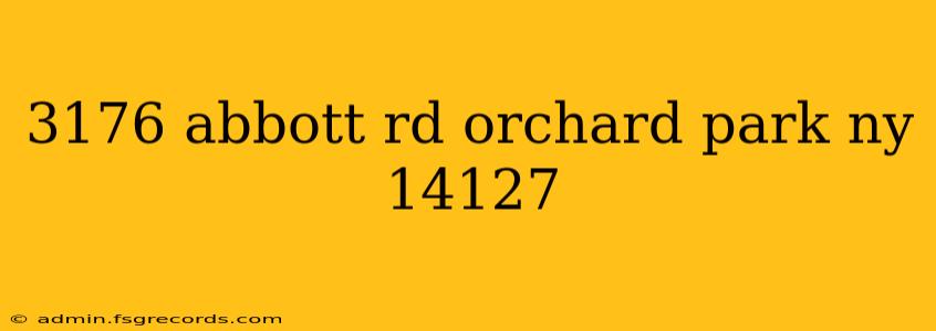 3176 abbott rd orchard park ny 14127