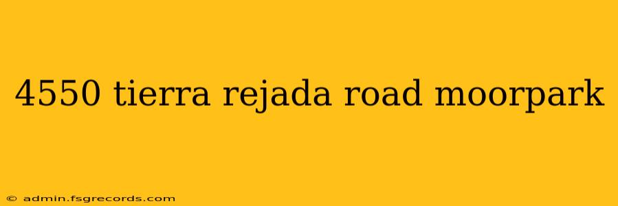 4550 tierra rejada road moorpark