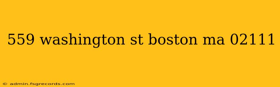 559 washington st boston ma 02111