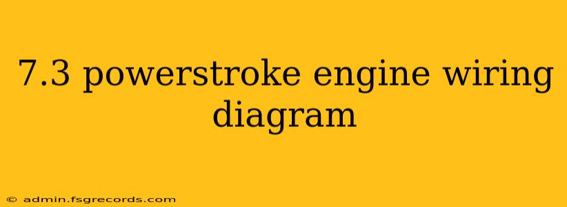 7.3 powerstroke engine wiring diagram