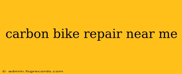 carbon bike repair near me