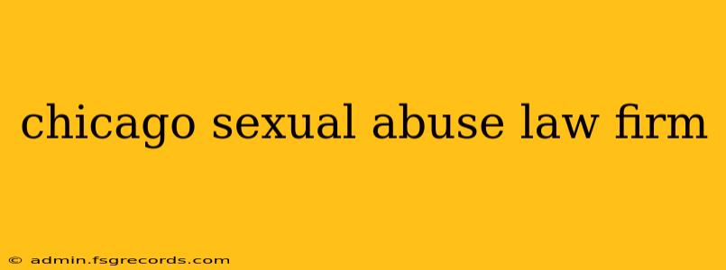 chicago sexual abuse law firm