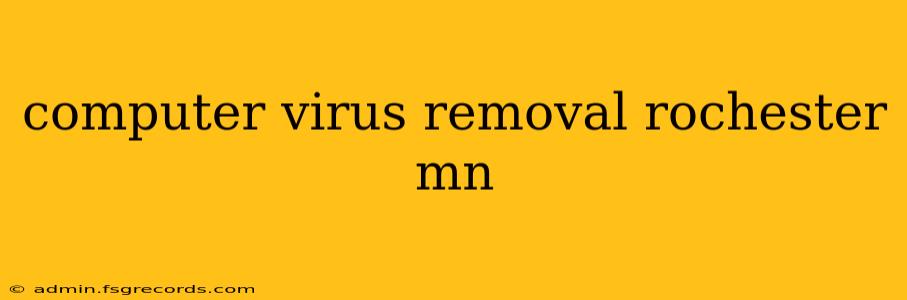 computer virus removal rochester mn