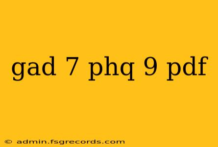 gad 7 phq 9 pdf