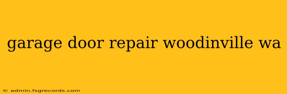 garage door repair woodinville wa