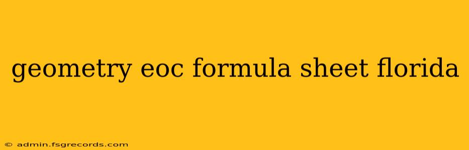 geometry eoc formula sheet florida