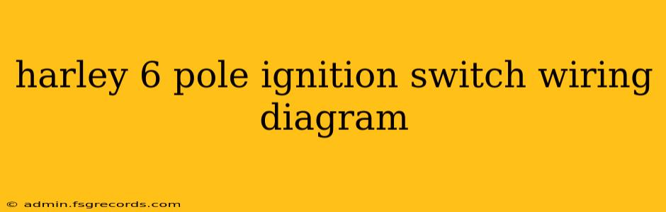 harley 6 pole ignition switch wiring diagram