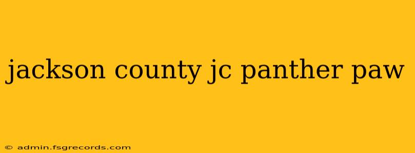 jackson county jc panther paw