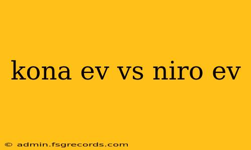 kona ev vs niro ev