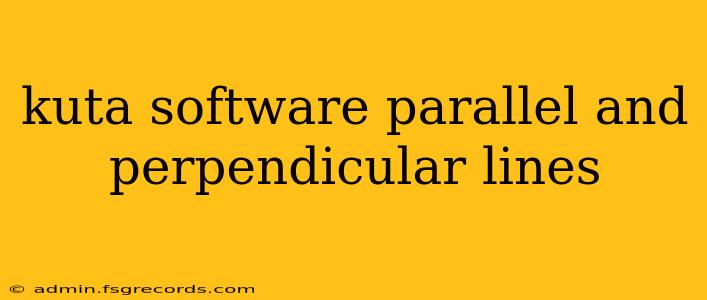 kuta software parallel and perpendicular lines