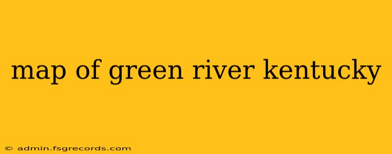 map of green river kentucky