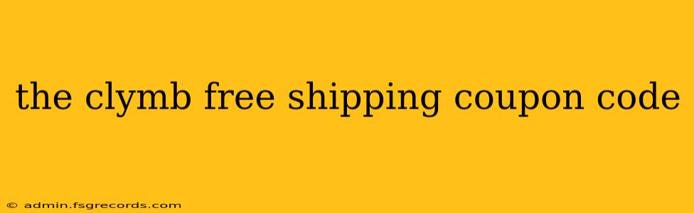 the clymb free shipping coupon code