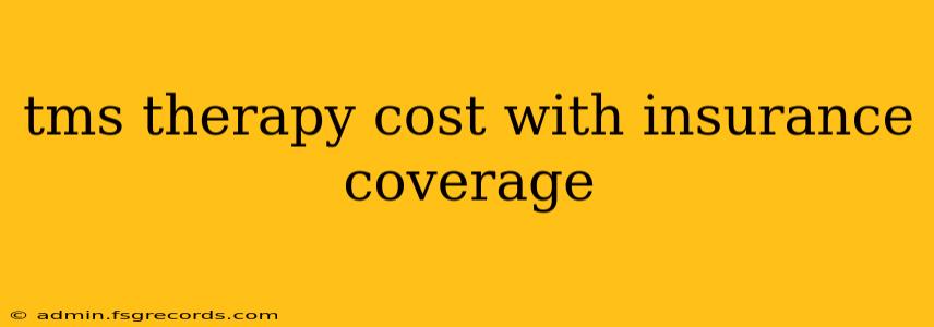 tms therapy cost with insurance coverage