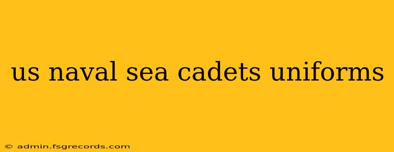 us naval sea cadets uniforms