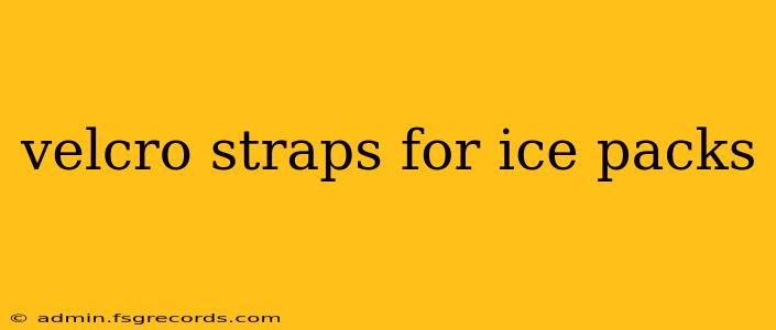 velcro straps for ice packs