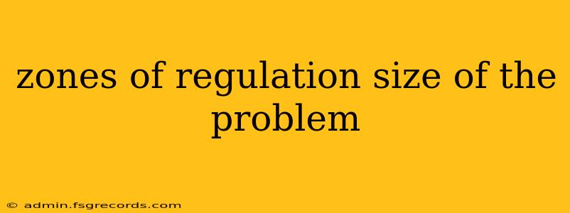 zones of regulation size of the problem